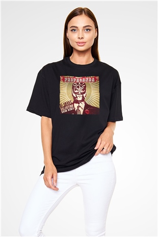 Snake Siyah Oversize Tişört Oversize T-shirt - TişörtFabrikası