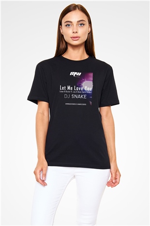 Snake Siyah Unisex Tişört T-Shirt - TişörtFabrikası