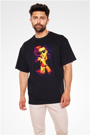 Snake Siyah Oversize Tişört Oversize T-shirt - TişörtFabrikası