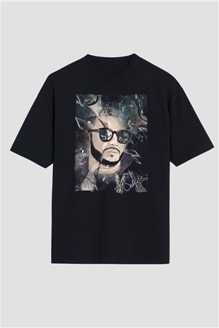 Snake Siyah Oversize Tişört Oversize T-shirt - TişörtFabrikası