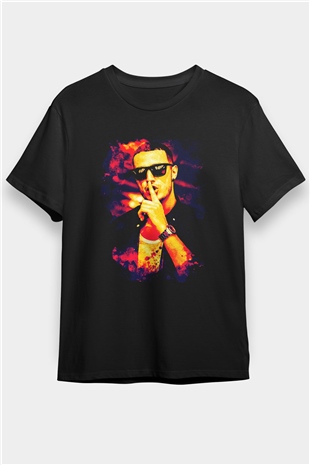 Snake Siyah Unisex Tişört T-Shirt - TişörtFabrikası