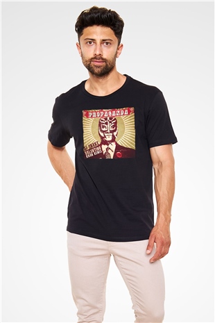 Snake Siyah Unisex Tişört T-Shirt - TişörtFabrikası
