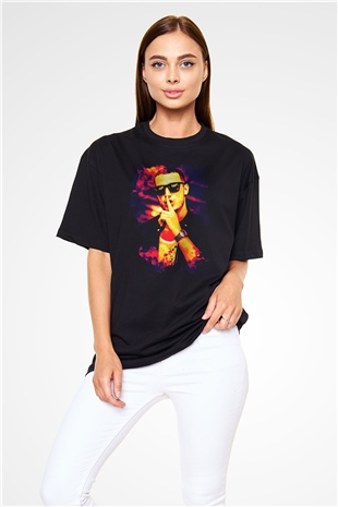 Snake Siyah Oversize Tişört Oversize T-shirt - TişörtFabrikası