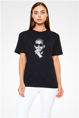 Snake Siyah Unisex Tişört T-Shirt - TişörtFabrikası