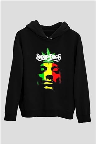 Snoop Dogg Siyah Unisex Hoodie