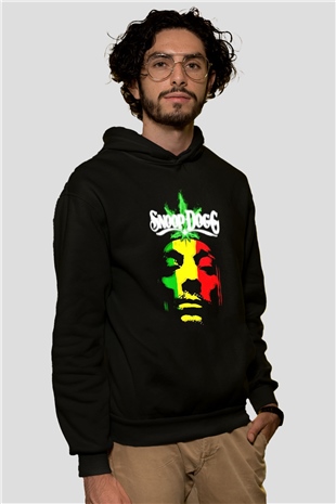 Snoop Dogg Siyah Unisex Hoodie