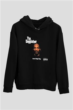 Snoop Dogg Siyah Unisex Hoodie