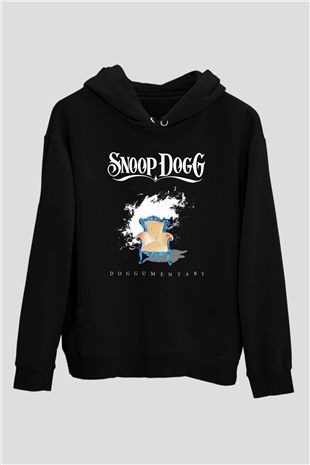 Snoop Dogg Siyah Unisex Hoodie