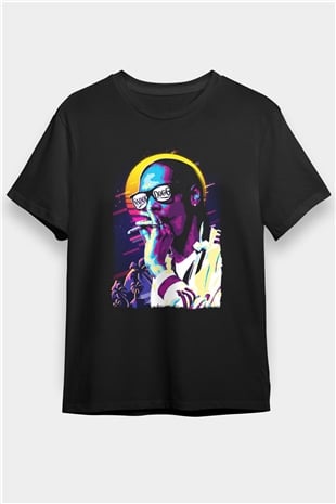 Snoop Dogg Siyah Unisex Tişört T-Shirt - Tişört Fabrikası