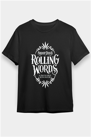 Snoop Dogg Siyah Unisex Tişört T-Shirt - Tişört Fabrikası