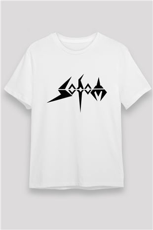Sodom Beyaz Unisex Tişört T-Shirt - Tişört Fabrikası