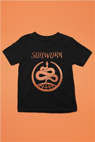Soilwork Siyah Unisex-Fabrikası Çocuk Tişört