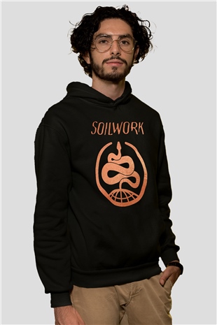 Soilwork Siyah Unisex Kapüşonlu Sweatshirt