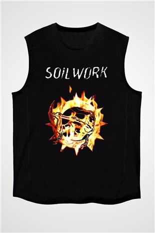 Soilwork Siyah Unisex Kolsuz Tişört