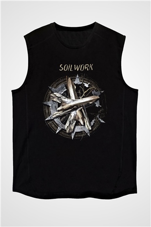 Soilwork Siyah Unisex Kolsuz Tişört