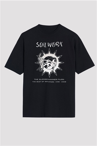 Soilwork Siyah Unisex Oversize Tişört T-Shirt