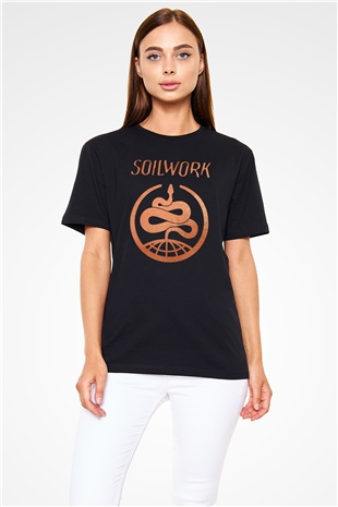 Soilwork Siyah Unisex Tişört T-Shirt - Tişört Fabrikası