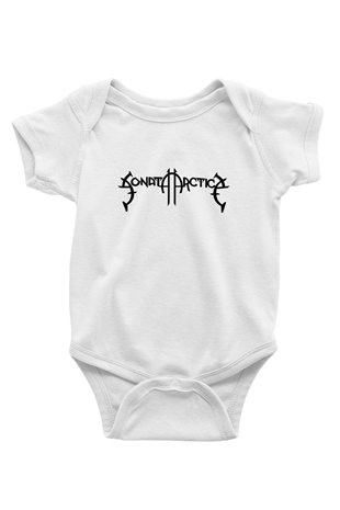 Sonata Arctica Baskılı Beyaz Unisex Bebek Body - Zıbın