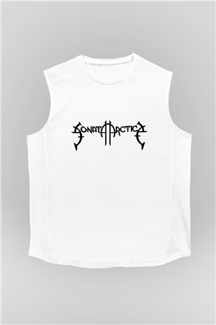 Sonata Arctica Beyaz Unisex Kolsuz Tişört