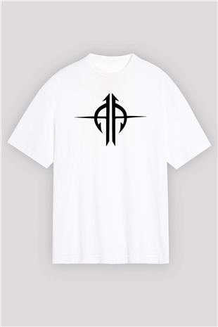 Sonata Arctica Beyaz Unisex Oversize Tişört T-Shirt - Oversize Tişört Fabrikası