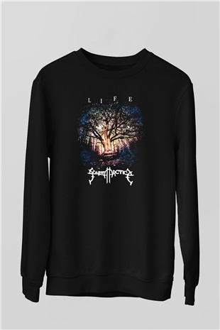 Sonata Arctica Siyah Unisex Sweatshirt