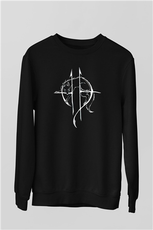 Sonata Arctica Siyah Unisex Sweatshirt