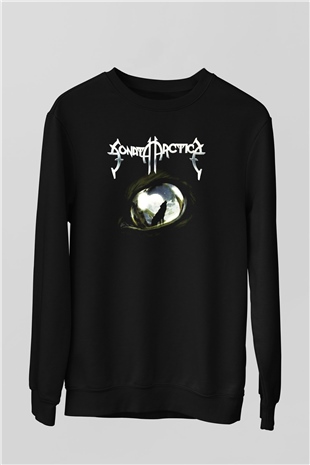 Sonata Arctica Siyah Unisex Sweatshirt