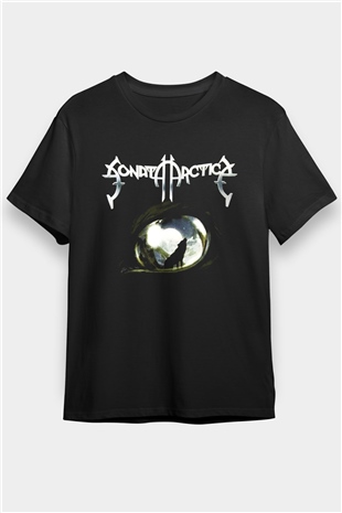 Sonata Arctica Siyah Unisex Tişört T-Shirt - Tişört Fabrikası