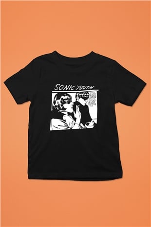Sonic Youth Baskılı Siyah Unisex Çocuk Tişört