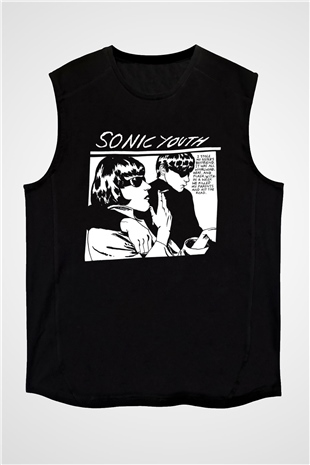 Sonic Youth Siyah Unisex Kolsuz Tişört