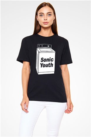 Sonic Youth Siyah Unisex Tişört T-Shirt - Tişört Fabrikası