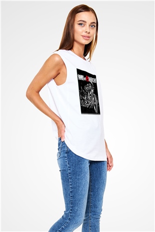 Sons of Anarchy Beyaz Unisex Kolsuz Tişört