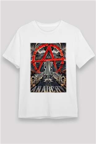 Sons of Anarchy Beyaz Unisex Tişört T-Shirt