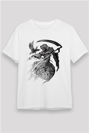 Sons of Anarchy Beyaz Unisex Tişört T-Shirt