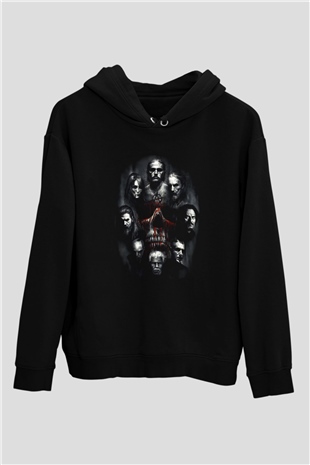 Sons of Anarchy Siyah Unisex Hoodie