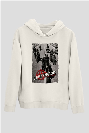 Sons of Anarchy Siyah Unisex Hoodie