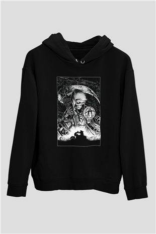 Sons of Anarchy Siyah Unisex Hoodie