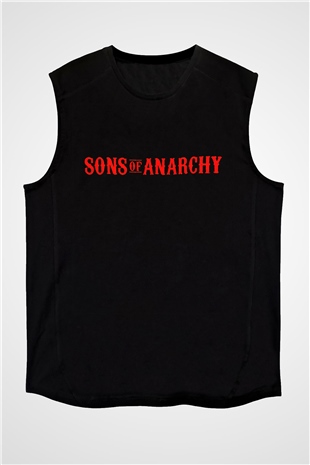 Sons of Anarchy Siyah Unisex Kolsuz Tişört
