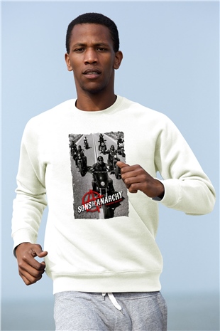 Sons of Anarchy Siyah Unisex Sweatshirt