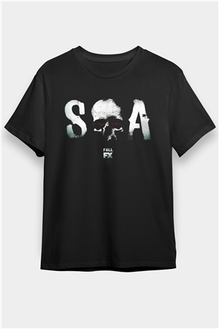 Sons of Anarchy Siyah Unisex Tişört T-Shirt