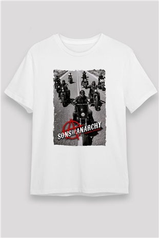 Sons of Anarchy Siyah Unisex Tişört T-Shirt