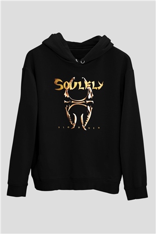 Soulfly Siyah Unisex Hoodie
