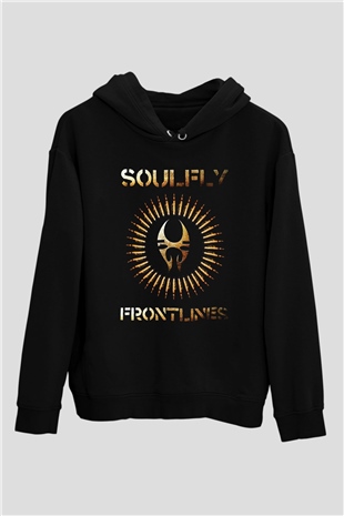 Soulfly Siyah Unisex Hoodie