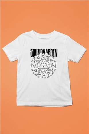 Soundgarden Baskılı Beyaz Unisex Çocuk Tişört