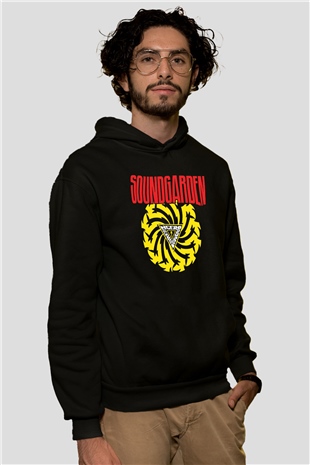 Soundgarden Siyah Unisex Hoodie