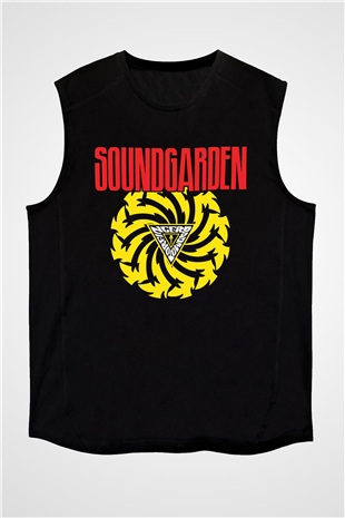 Soundgarden Siyah Unisex Kolsuz Tişört