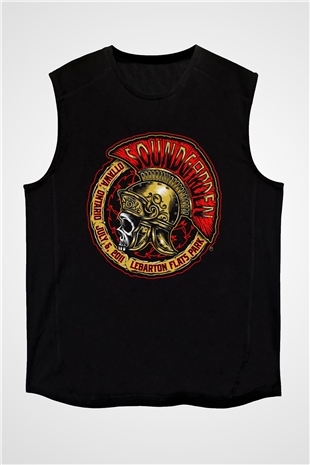 Soundgarden Siyah Unisex Kolsuz Tişört