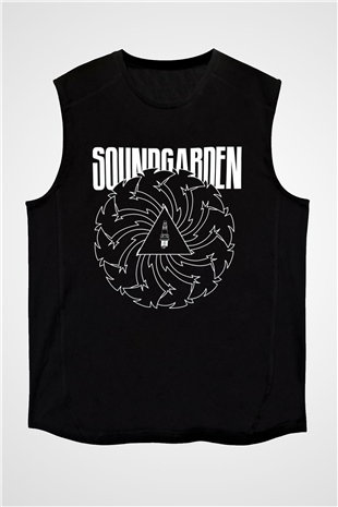 Soundgarden Siyah Unisex Kolsuz Tişört