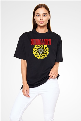 Soundgarden Siyah Unisex Oversize Tişört T-Shirt