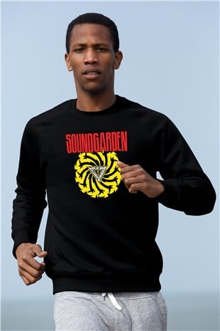 Soundgarden Siyah Unisex Sweatshirt